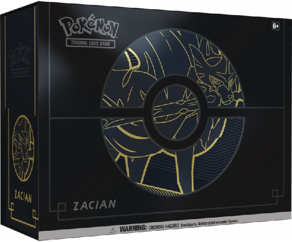 Pokemon Sword & Shield Elite Trainer Box PLUS - Zacian